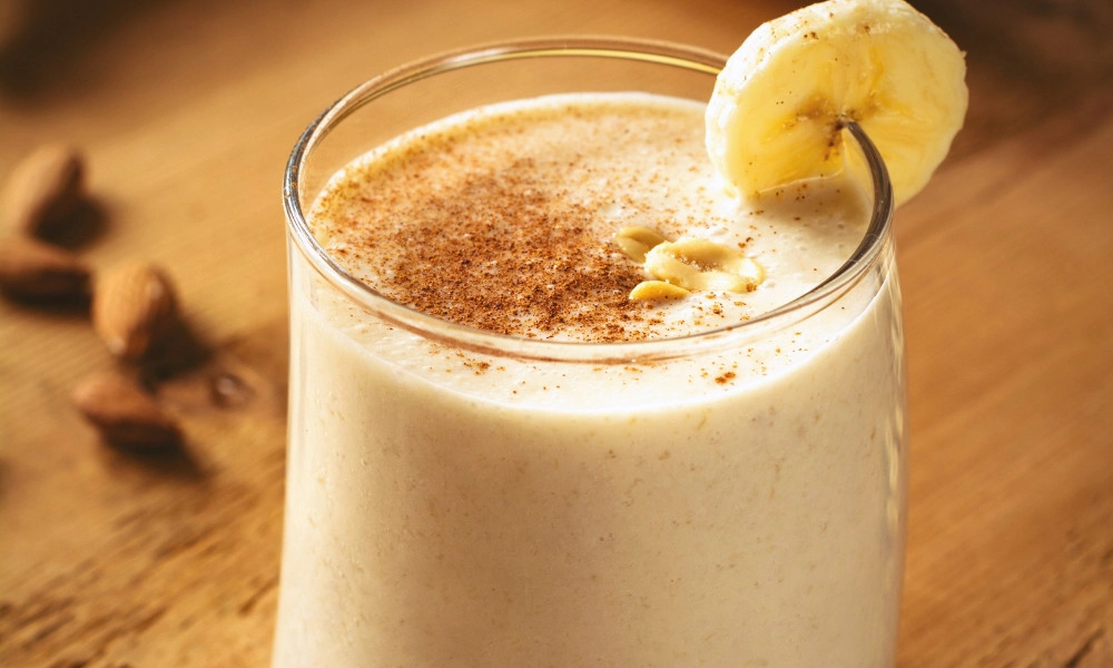 alt text: Sữa đậu phộng mè trắng