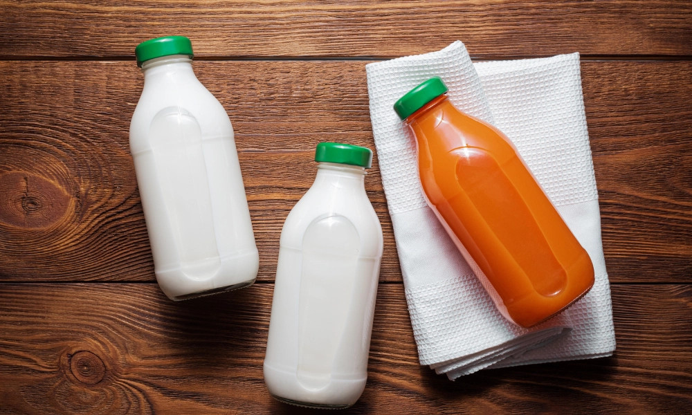 Alt text: Sữa hạt điều cà rốt tốt cho sức khỏe