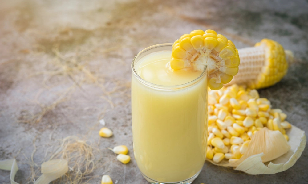 alt text: Sữa hạt sen hạt bí bắp nếp