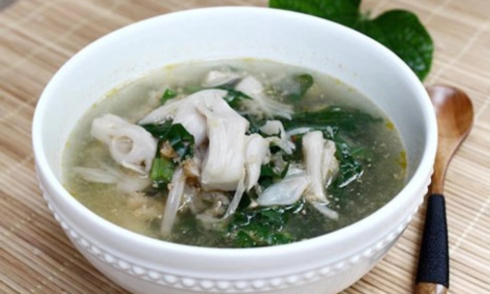 Canh mít lá lốt