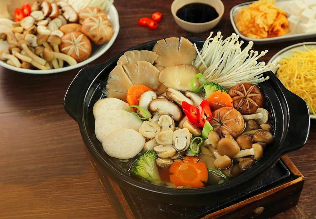 Lẩu nấm chay