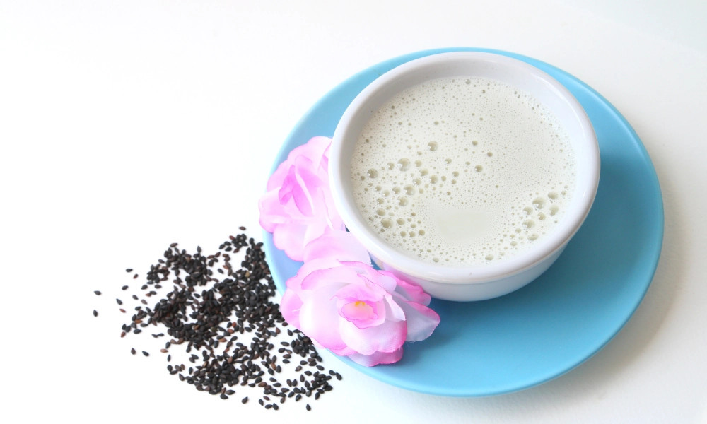 Lưu ý cách làm sữa mè đen