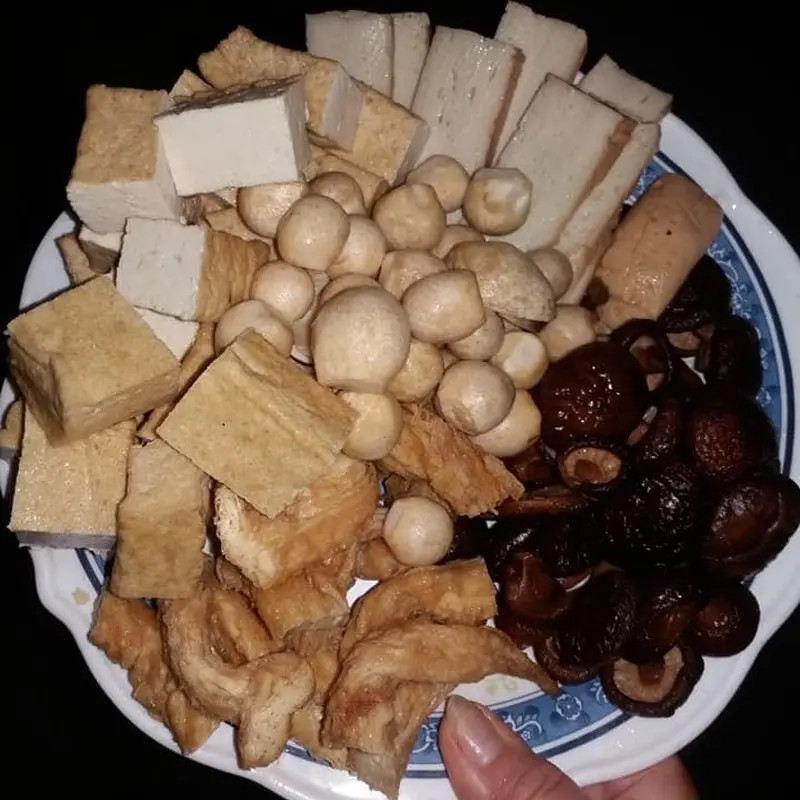 Nguyên liệu làm bánh canh chay