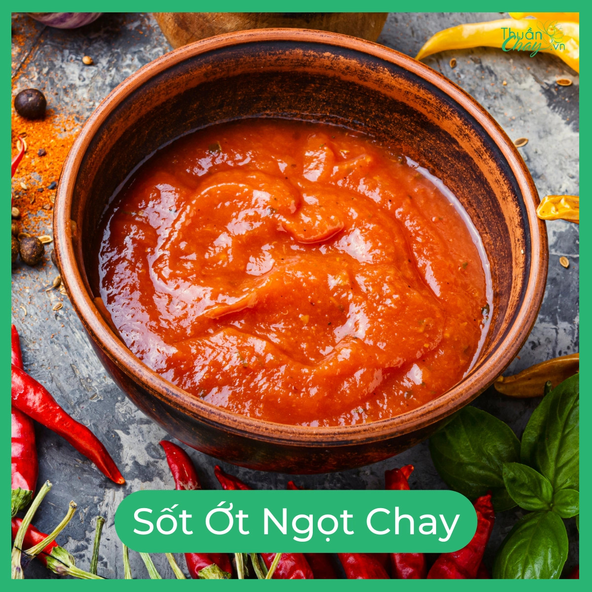 Sốt Ớt Ngọt Chay