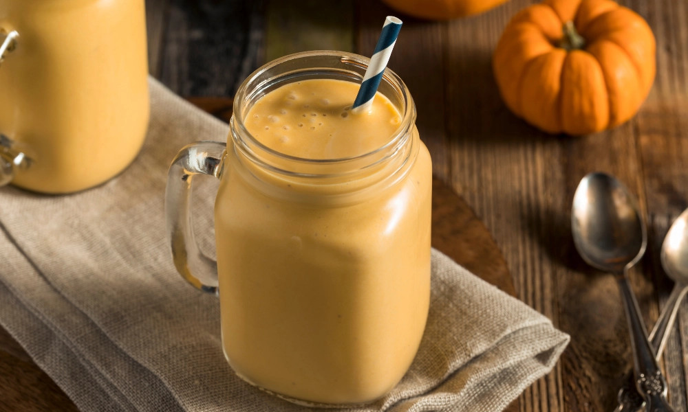 Sữa bí đỏ hạt sen thơm ngon