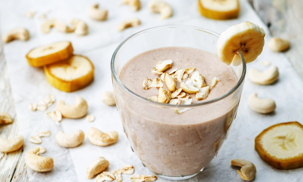 Sữa hạt điều thành phẩm