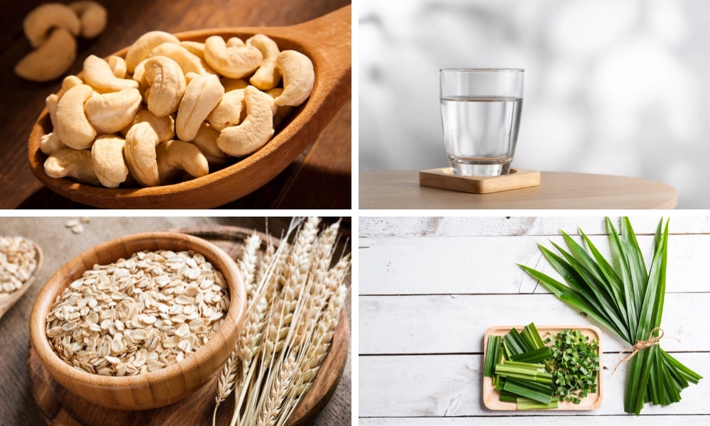 Sữa hạt điều yến mạch