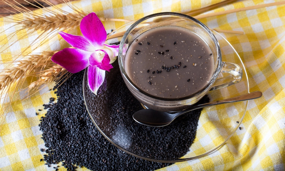 Sữa hạt mè đen nguyên chất