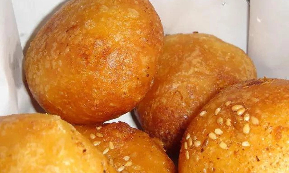 Thành phẩm bánh rán chay