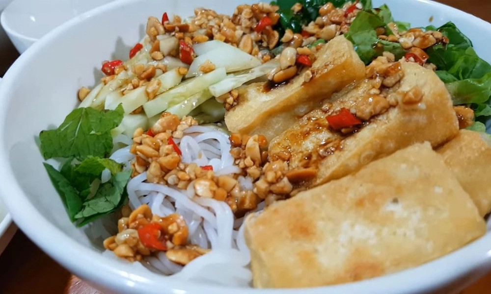 Thành phẩm bún nước tương